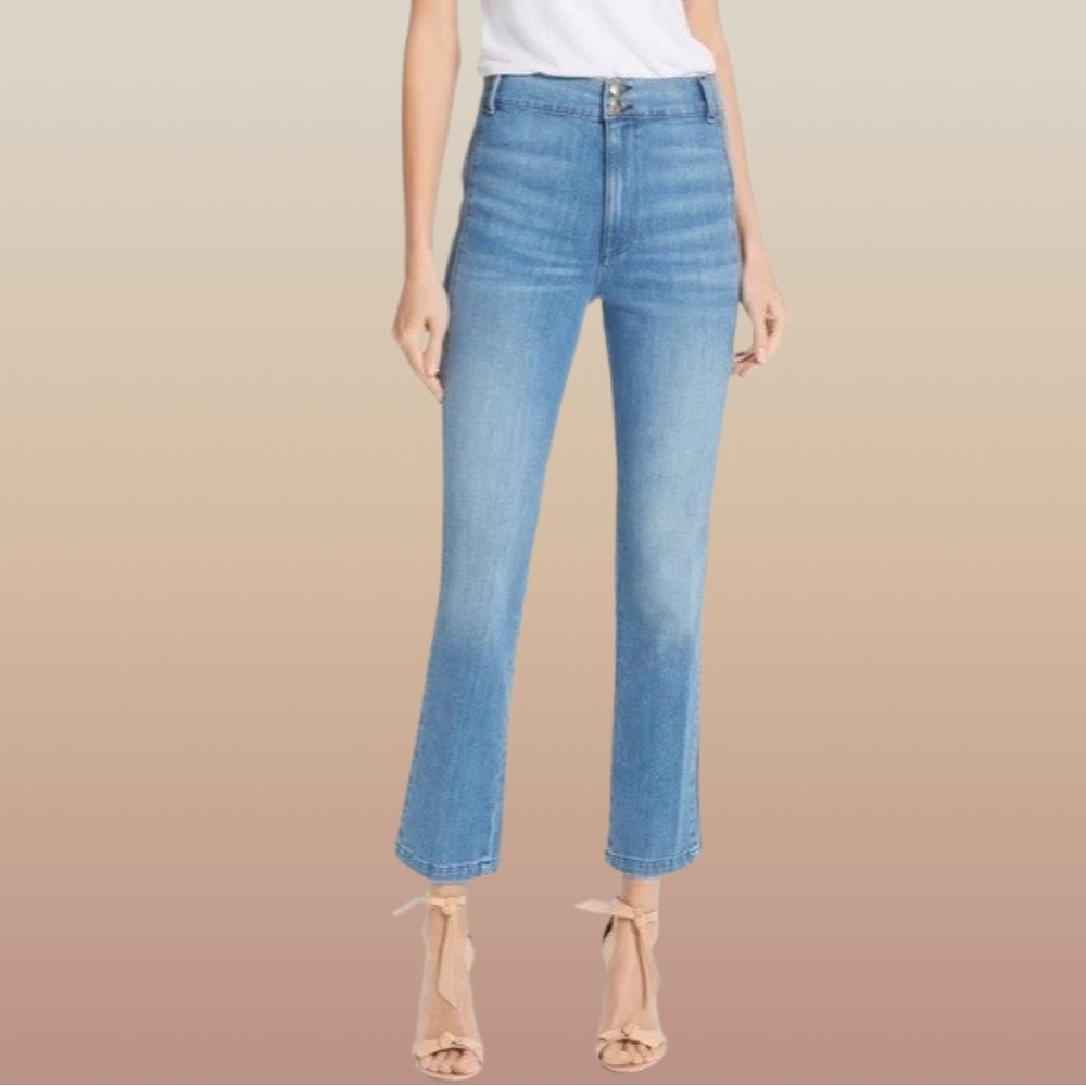 Frame Jeans Parisian Straight Leg Jeans Leon Light Wash Size 26